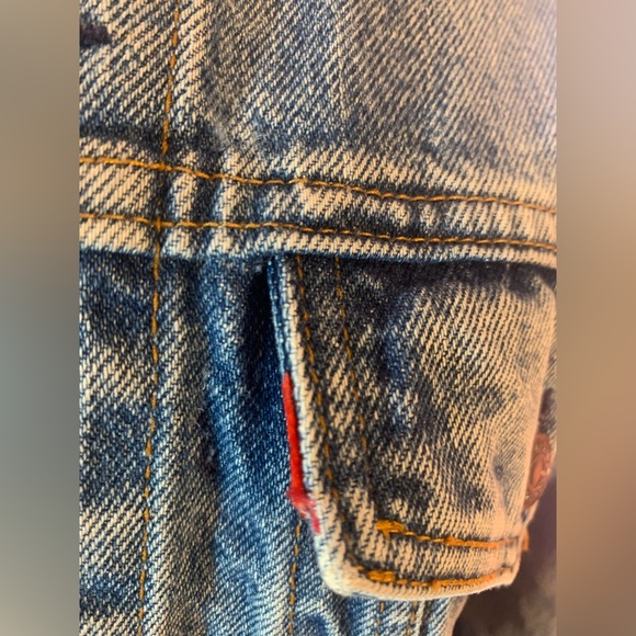 19802 Levis Jean Jacket Men’s 42 R 70506-0216 4 Pocket USA Made Denim - Picture 11 of 11